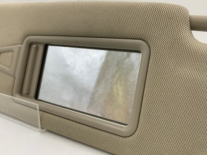 2011-2016 Kia Optima Passenger Sun Visor Beige Illuminated OEM A04B56033