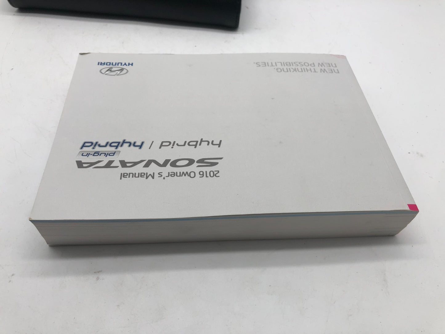 2016 Hyundai Sonata Owners Manual with Case OEM R01B08020