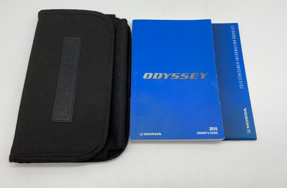 2016 Honda Odyssey Owners Manual Set with Case OEM
