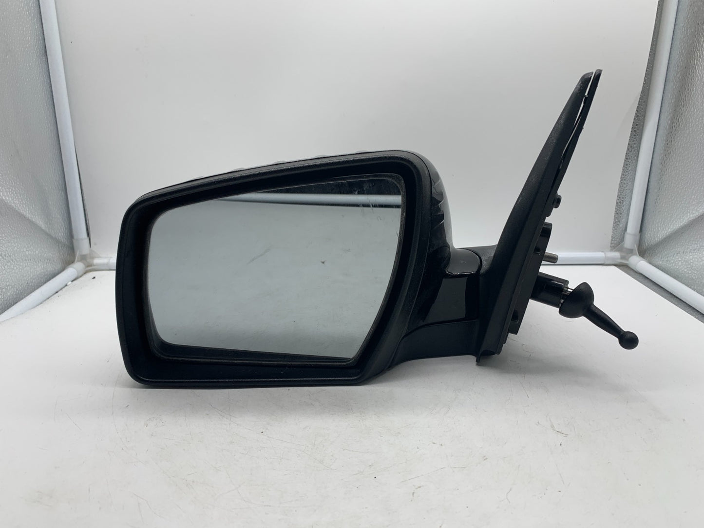 2010-2013 Kia Soul Driver Side View Manual Door Mirror Black OEM A01B56006