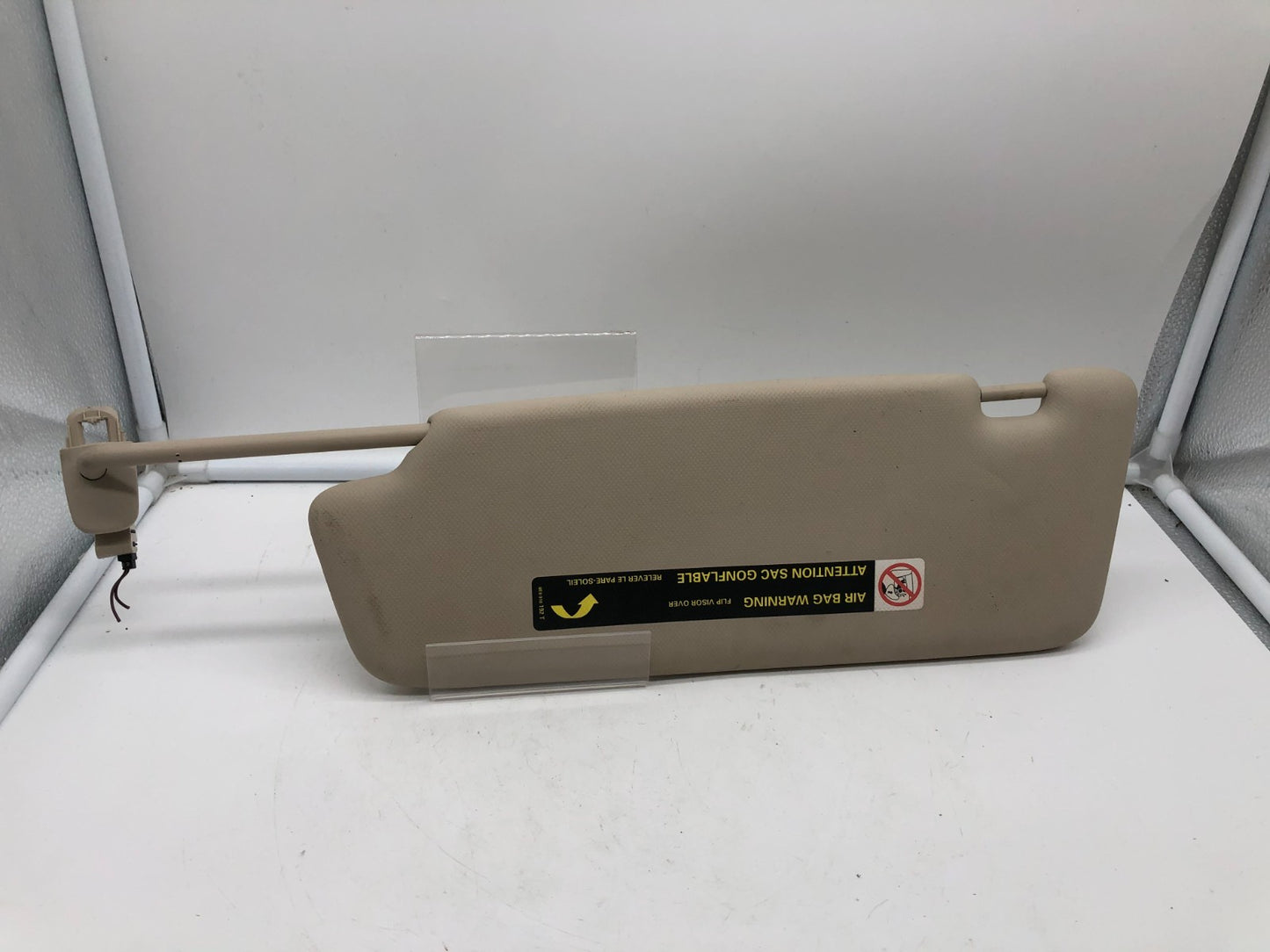 2009-2012 Audi A4 Passenger Sun Visor Gray Illuminated OEM B03B46045