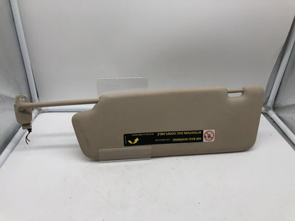 2009-2012 Audi A4 Passenger Sun Visor Gray Illuminated OEM B03B46045