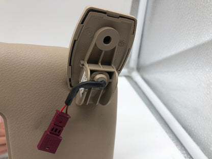 2008-2009 BMW 535i Passenger Sun Visor Tan OEM C02B54002