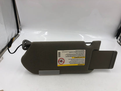 2000-2005 Chevrolet Impala Passenger Sun Visor Gray Illuminated OEM E01B18034