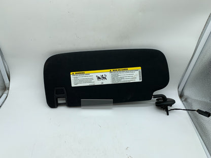 2014-2022 Jeep Grand Cherokee Passenger Sun Visor Black Illuminated B01B32001