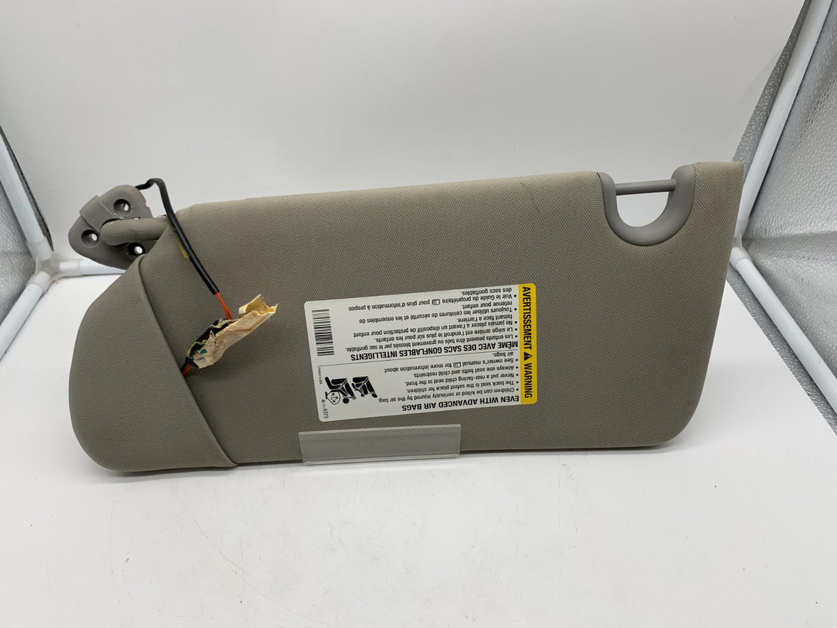 2006-2011 Buick Lucerne Passenger Sun Visor Gray Illumination OEM A01B48006