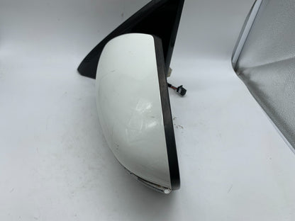 2017 Nissan Pathfinder Driver Side Power Door Mirror White OEM C02B06008