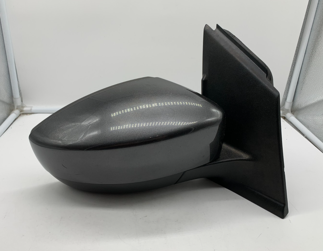 2017-2019 Ford Escape Passenger Side View Power Door Mirror Magnetic Gray OEM