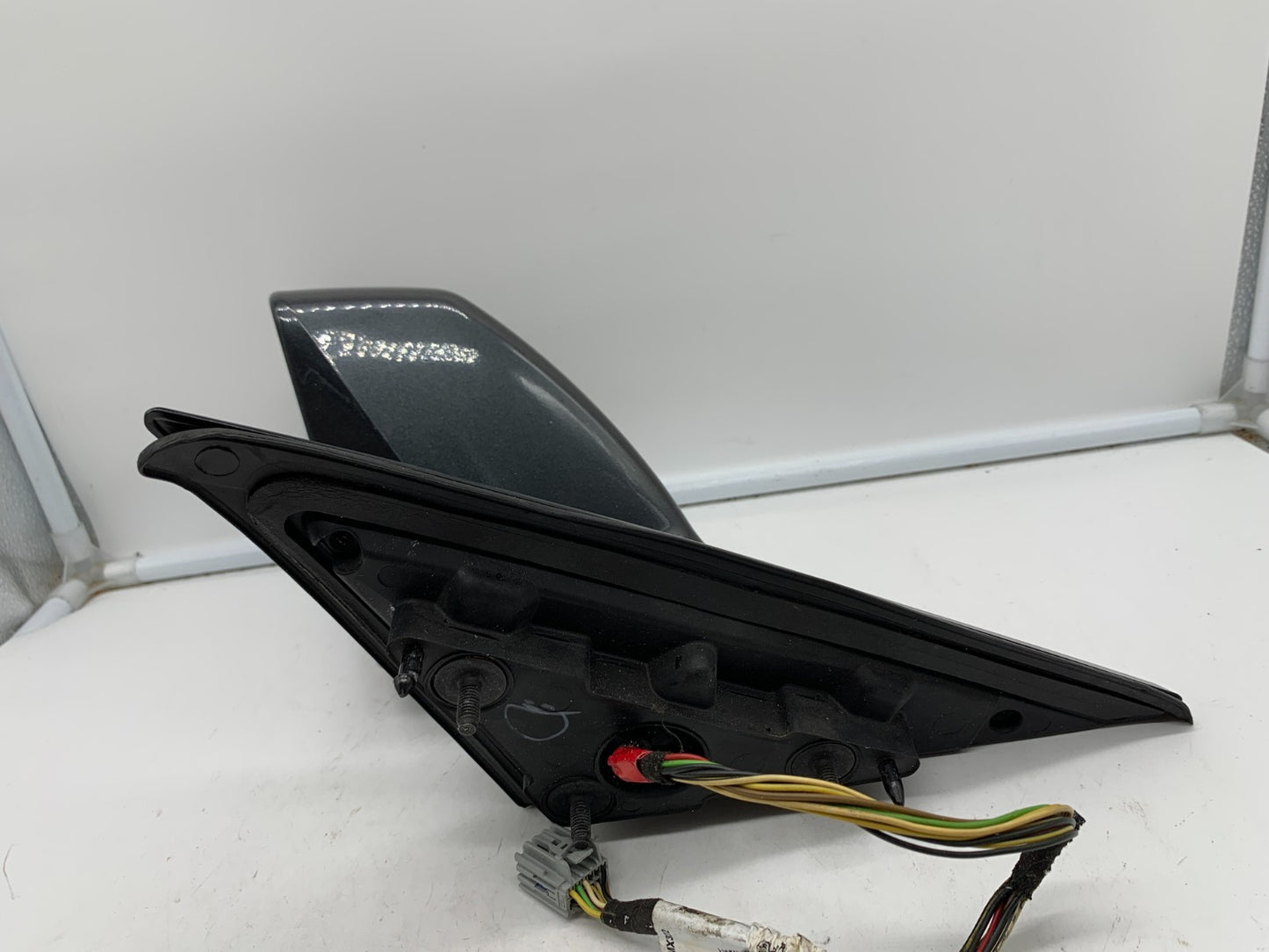 2008-2014 Cadillac CTS Driver Side View Power Door Mirror Gray OEM C02B25028