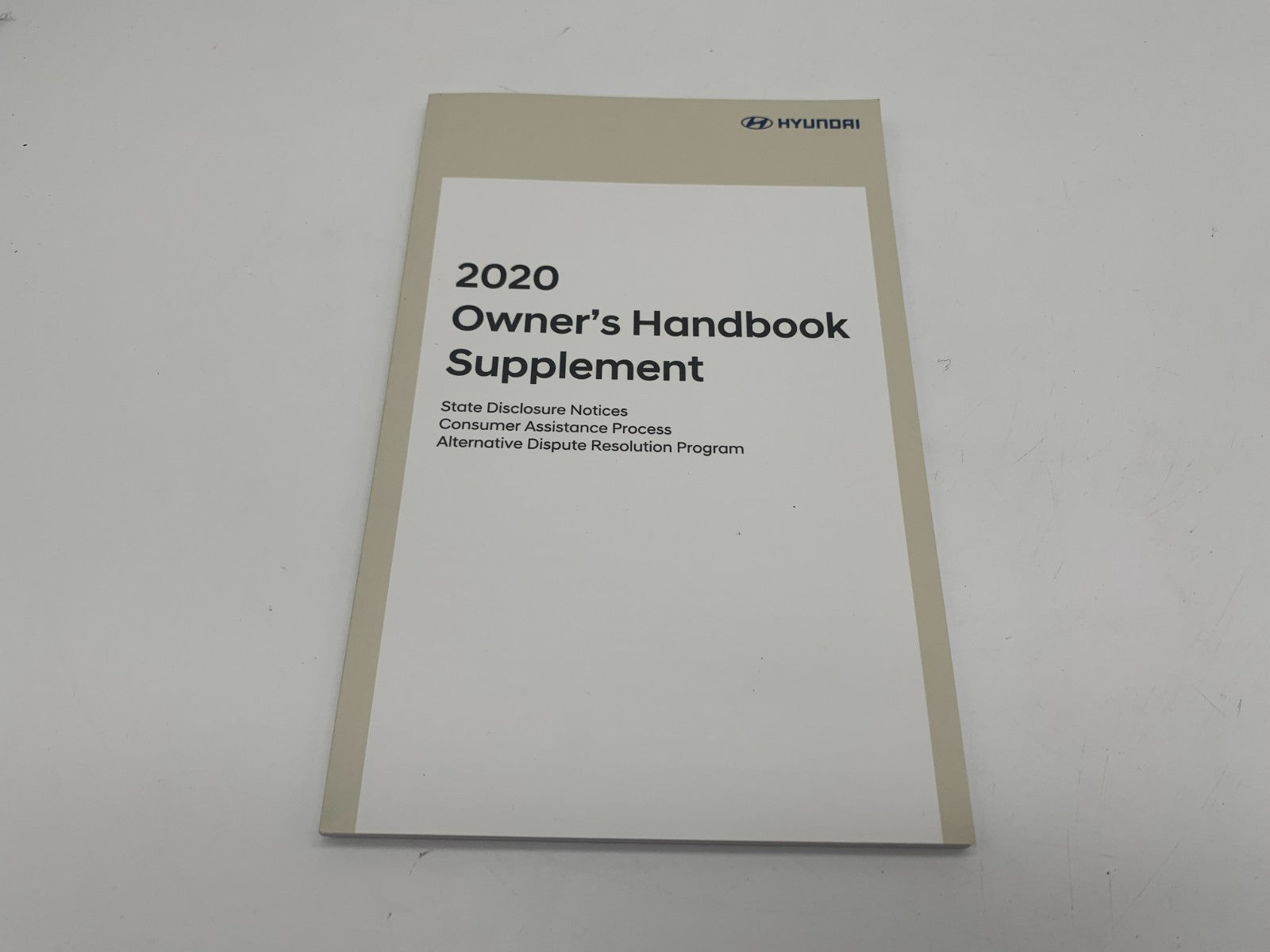 2020 Hyundai Santa FE Owners Manual Set with Case OEM A02B44052