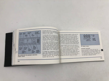 1995 Lincoln Town Car Owners Manual Handbook OEM J03B40001