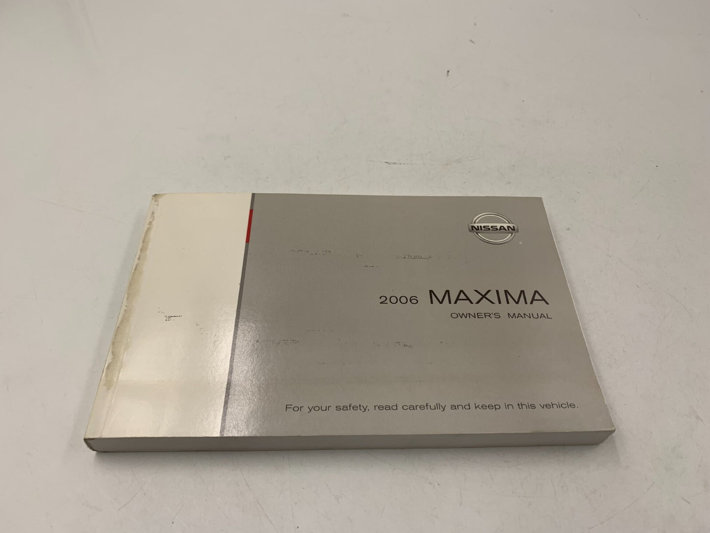 2006 Nissan Maxima Owners Manual Set with Case OEM B02B38083