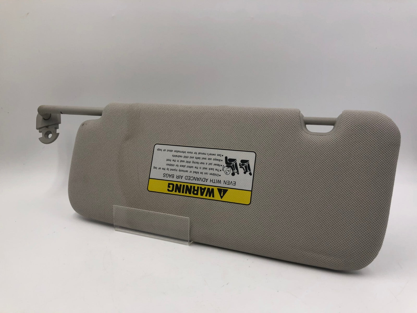 2020-2022 Hyundai Sonata Passenger Sun Visor Gray OEM D01B11002