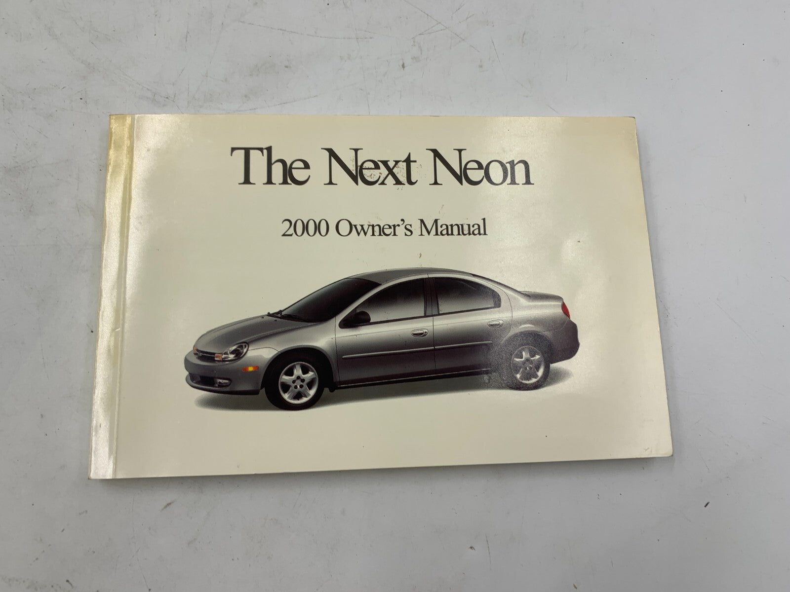 2000 Dodge Neon Owners Manual Set with Case OEM C03B67008