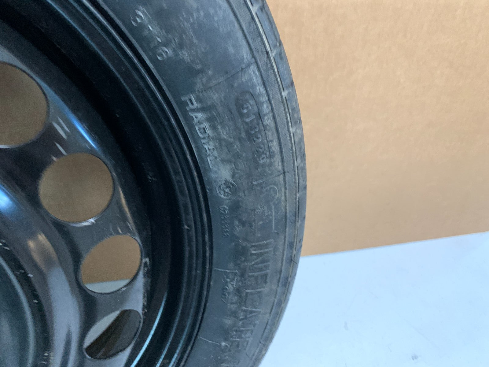 2016-2022 Chevrolet Malibu 16" Spare Tire Compact Donut T125/80R16