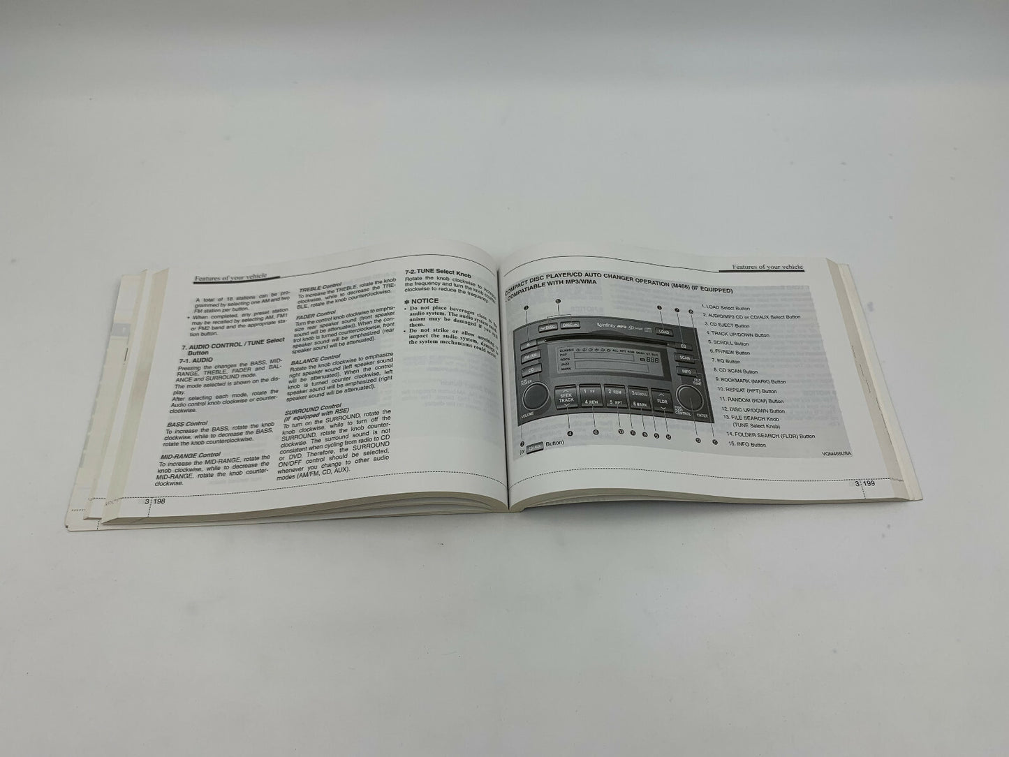 2005 Kia Sedona Owners Manual OEM D04B25083