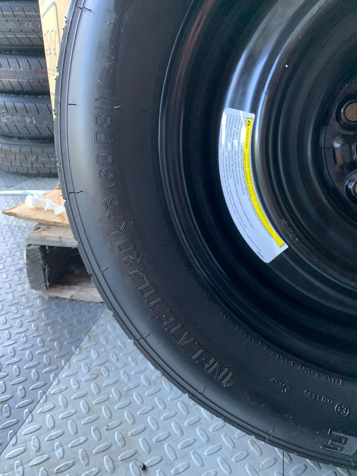 2010-2020 Nissan Rogue 16" Spare Tire Wheel Compact Donut T155/90D16 Maxxis