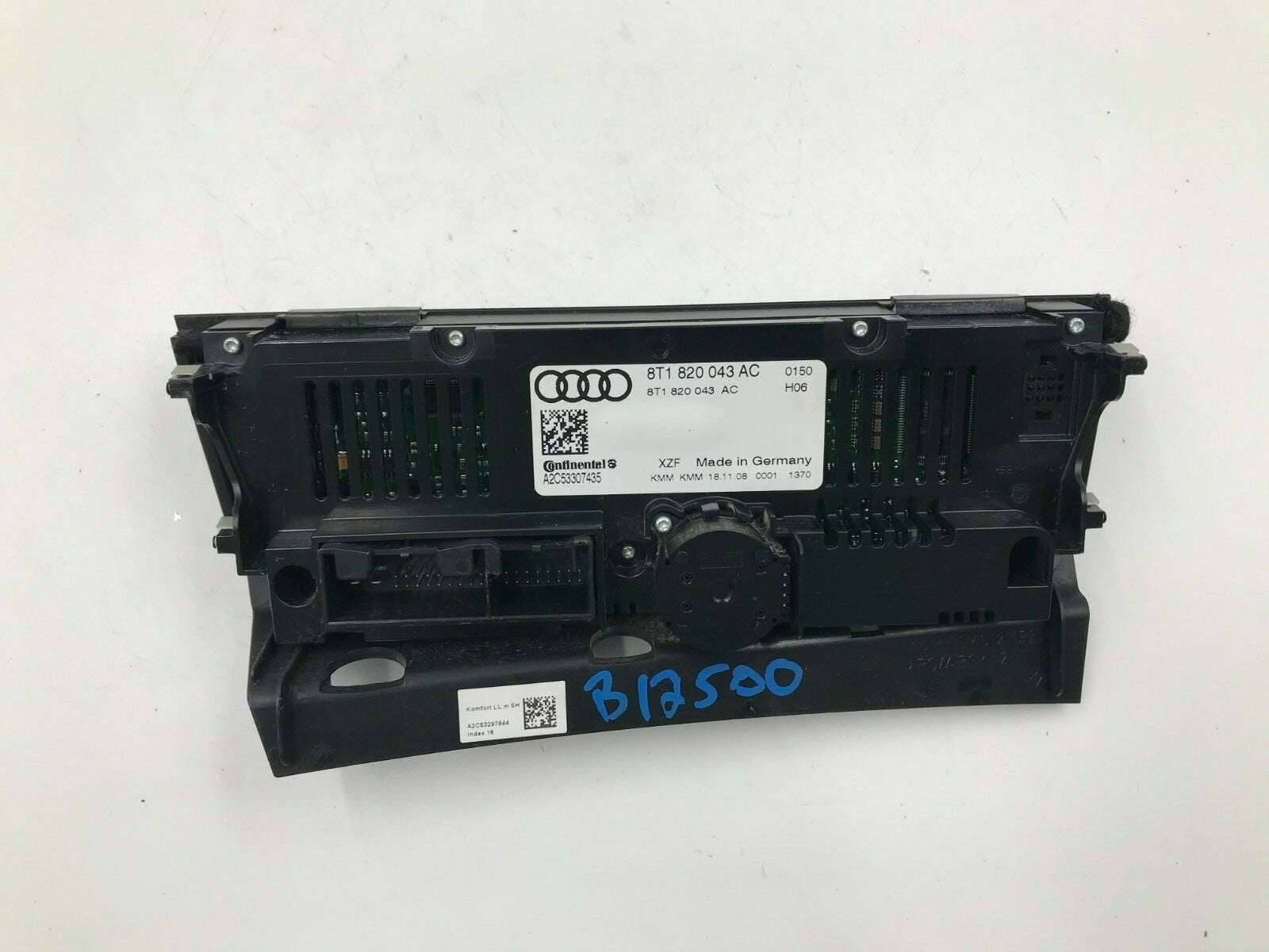 2009-2012 Audi A4 AC Heater Climate Control Unit OEM D02B23006
