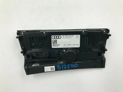 2009-2012 Audi A4 AC Heater Climate Control Unit OEM D02B23006