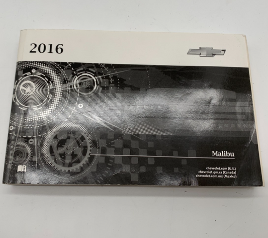 2016 Chevrolet Malibu Owners Manual OEM C02B56003