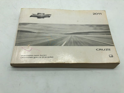 2011 Chevrolet Cruze Owners Manual Set OEM B04B33052