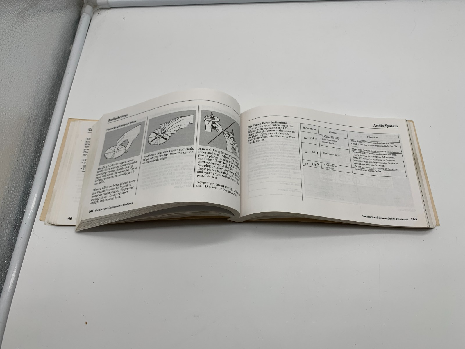 1999 Honda Accord Owners Manual Guide OEM