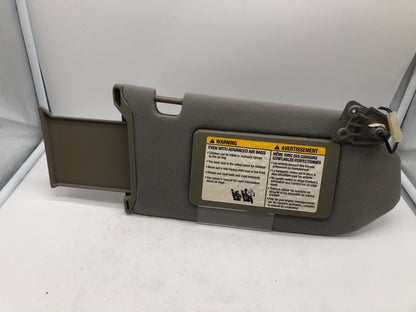 2005 Nissan Maxima Passenger Sun Visor Illuminated Gray OEM A01B21008