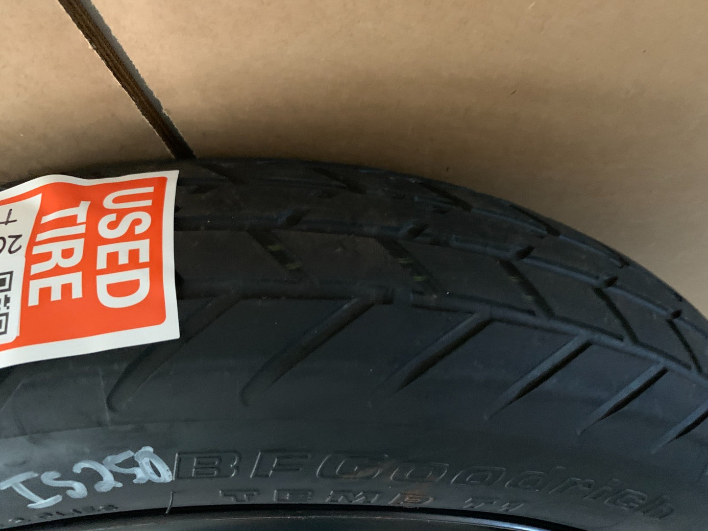 2006-2015 Lexus IS250 IS 250 17" Spare Tire Wheel Compact Donut T125/70D17