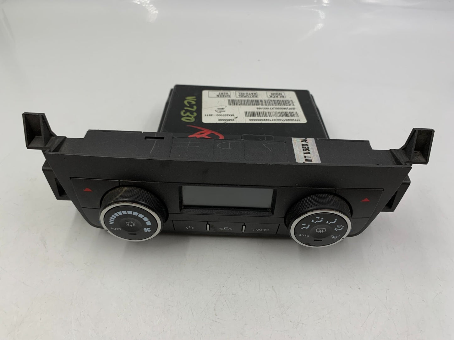 2008-2009 Cadillac SRX AC Heater Climate Control Unit OEM A01B29066