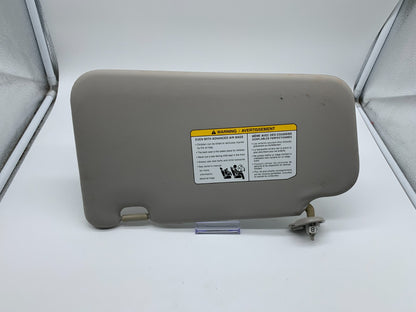 2011-2013 Nissan Juke Passenger Sun Visor Gray OEM B01B54007