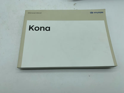 2018 Hyundai Kona Owners Manual Set OEM A04B07005
