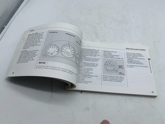 2006 Acura TL Owners Manual OEM A03B53007