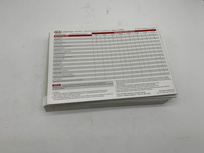 2020 Kia Sportage Owners Manual Set OEM B04B27011