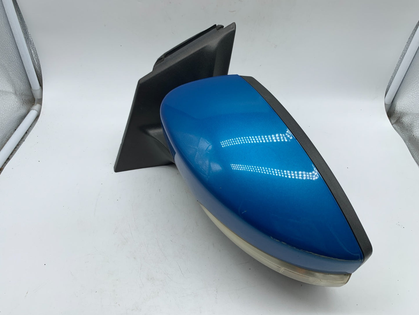 2015-2018 Ford Focus Driver Side View Power Door Mirror Blue OEM C03B61004