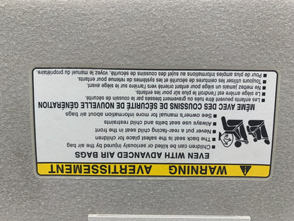 2002-2006 Toyota Camry Passenger Sun Visor Gray OEM A04B29006