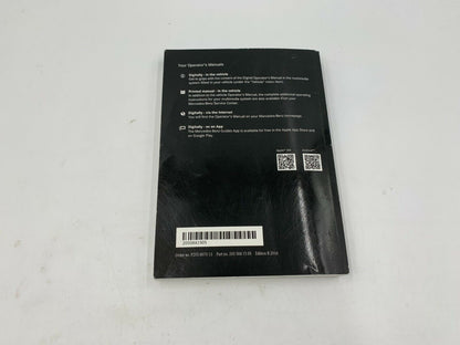 2016 Mercedes-Benz C Class Owners Manual Set with Case OEM B02B22043