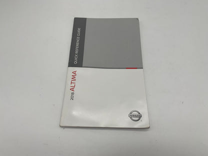 2018 Nissan Altima Owners Manual Set With Case OEM