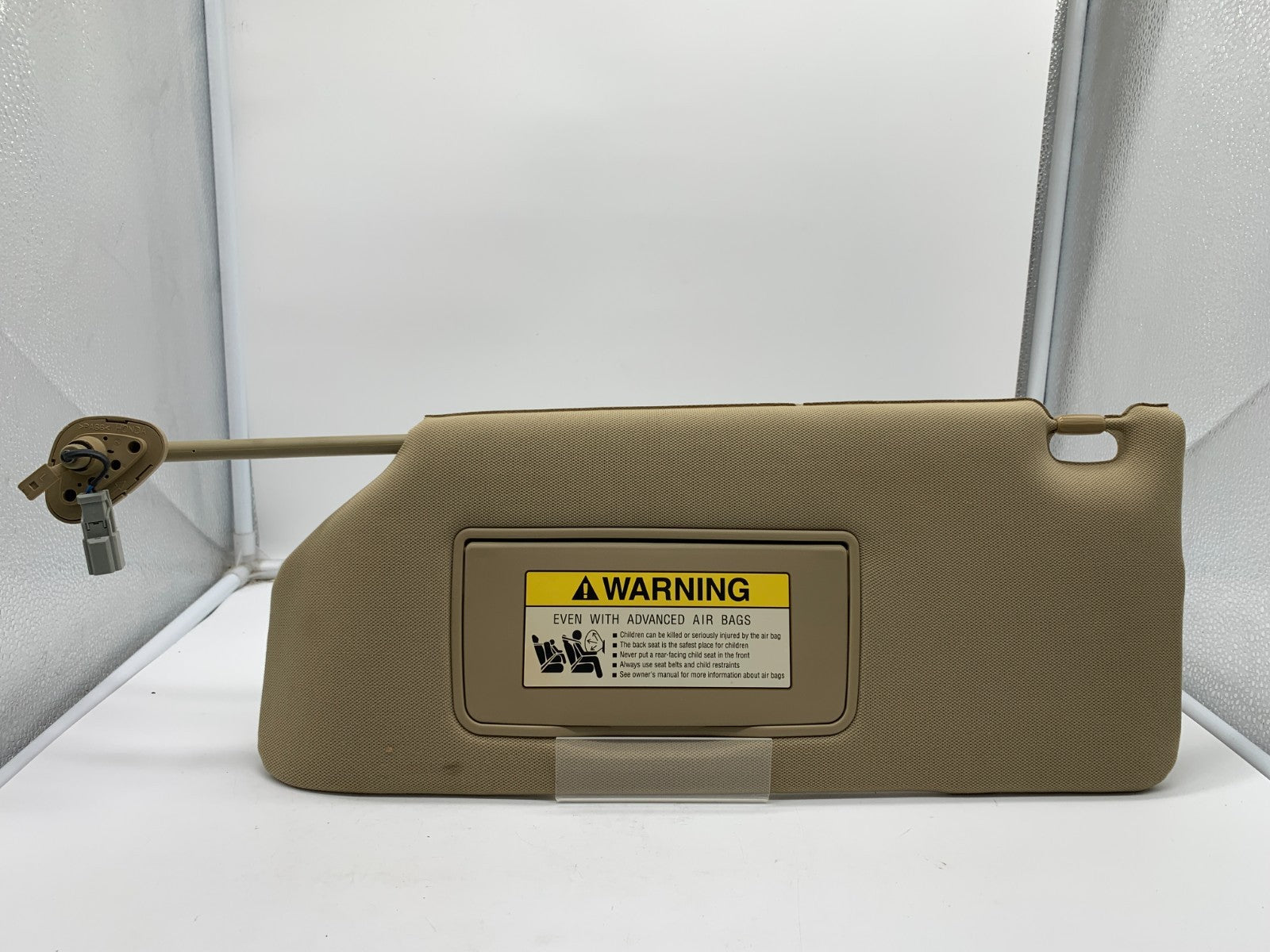 2006-2010 Honda Odyssey Driver Sun Visor Illuminated Brown OEM