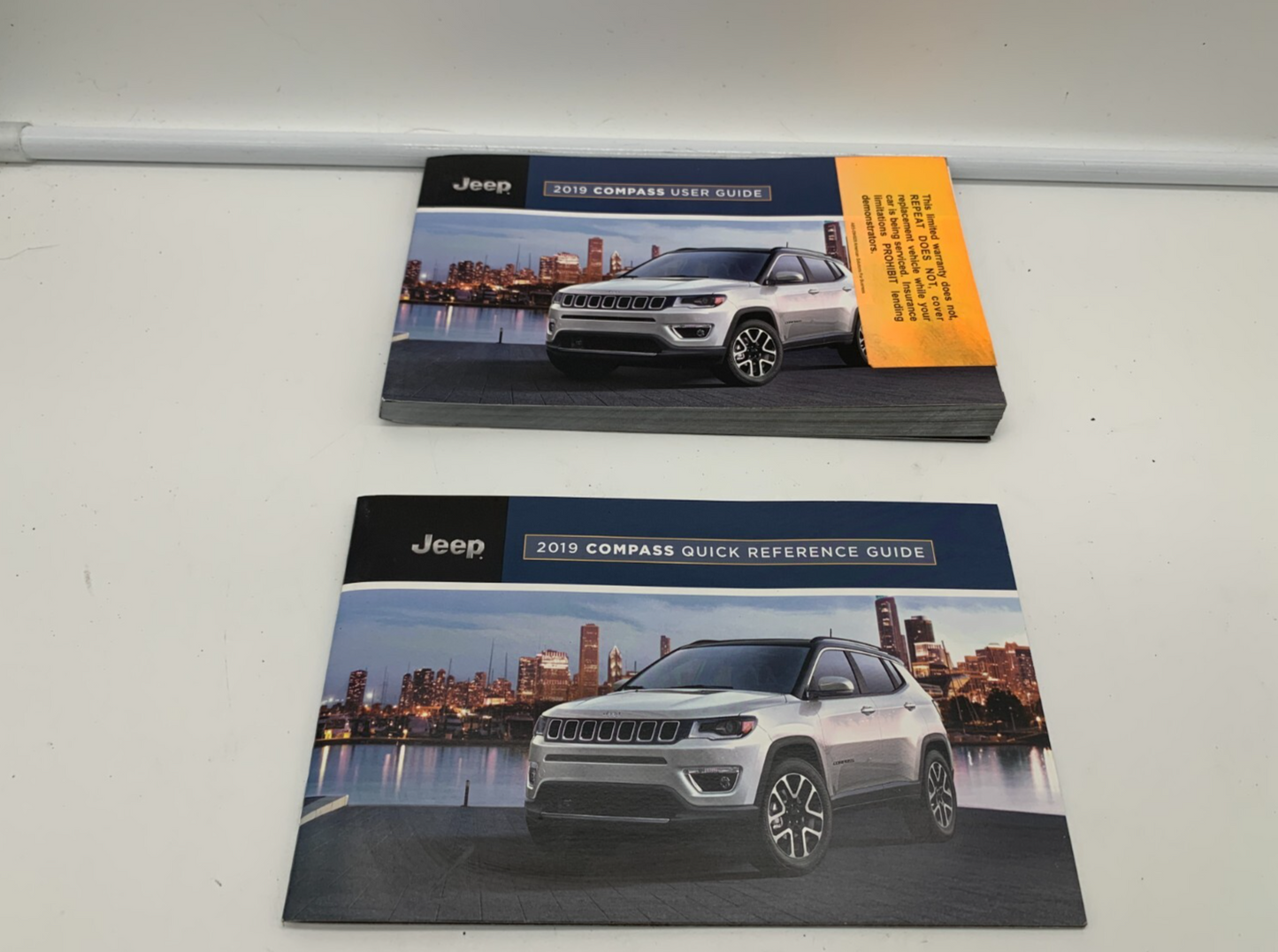 2019 Jeep Compass Owners Manual User Guide Set OEM B04B34018