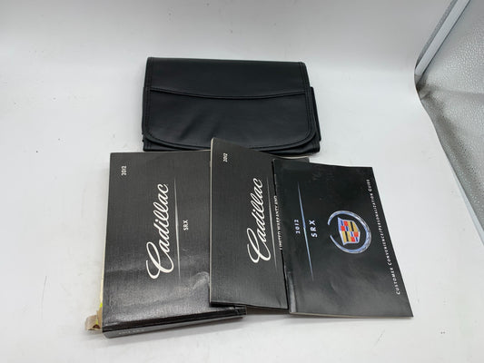 2012 Cadillac SRX Owners Manual Set with Case OEM A04B05015