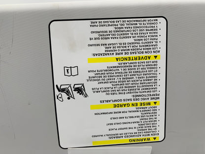 2015-2022 Jeep Commander Passenger Sun Visor Gray Illumination OEM A04B10011