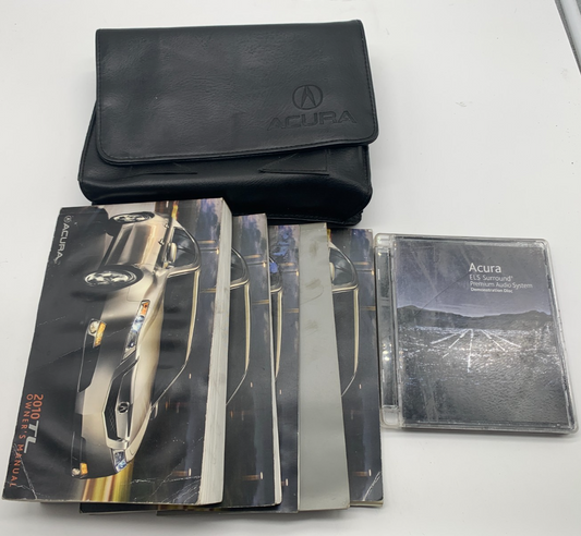 2010 Acura TL Owners Manual Set with Case OEM C02B47011