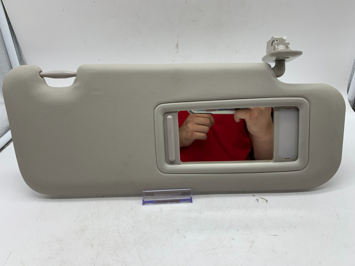 2014-2018 Mazda 3 Passenger Sun Visor Gray Illumination OEM B03B35002