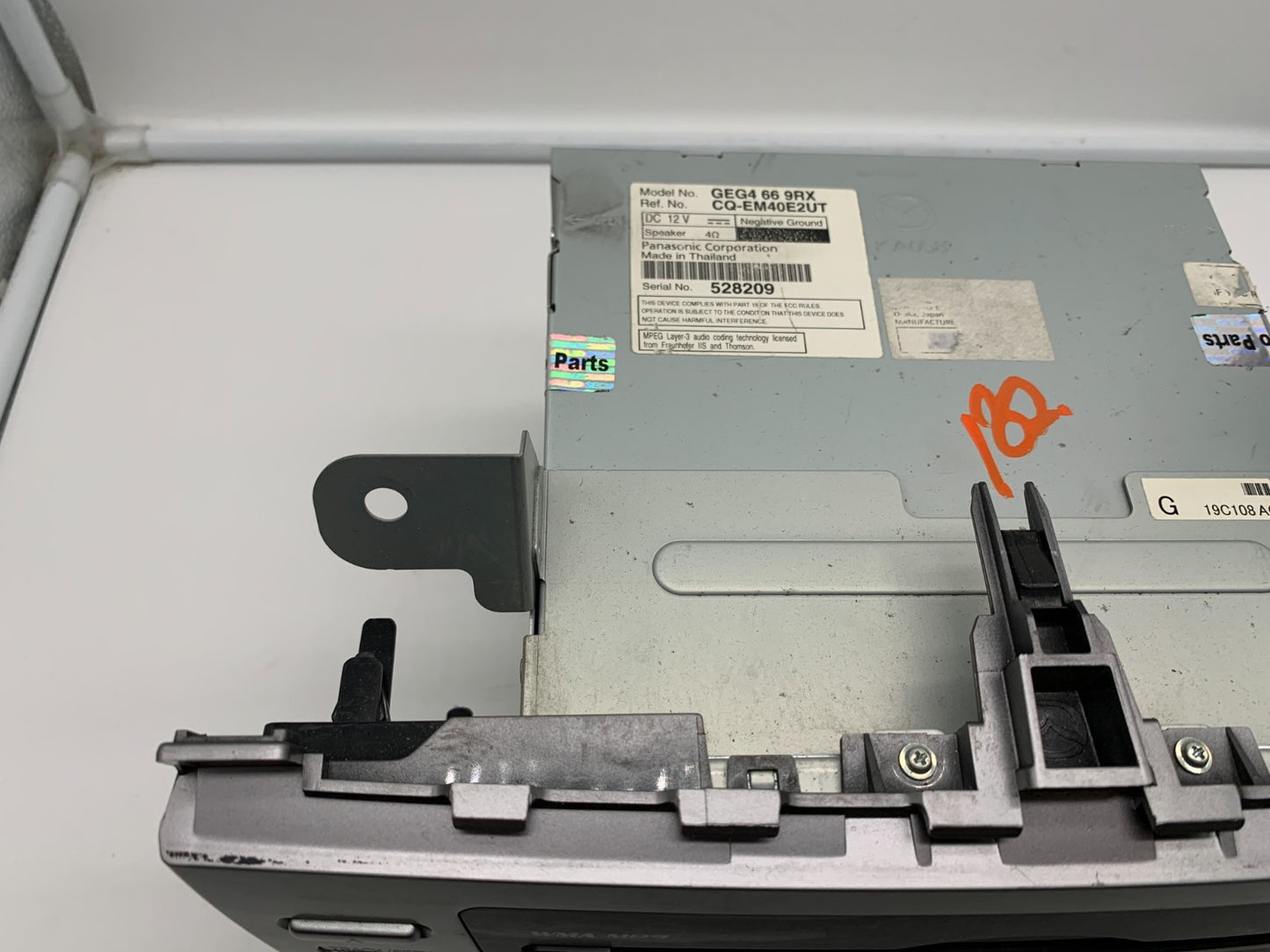 2011-2013 Mazda 6 AM FM CD Player Radio Receiver OEM B04B25010