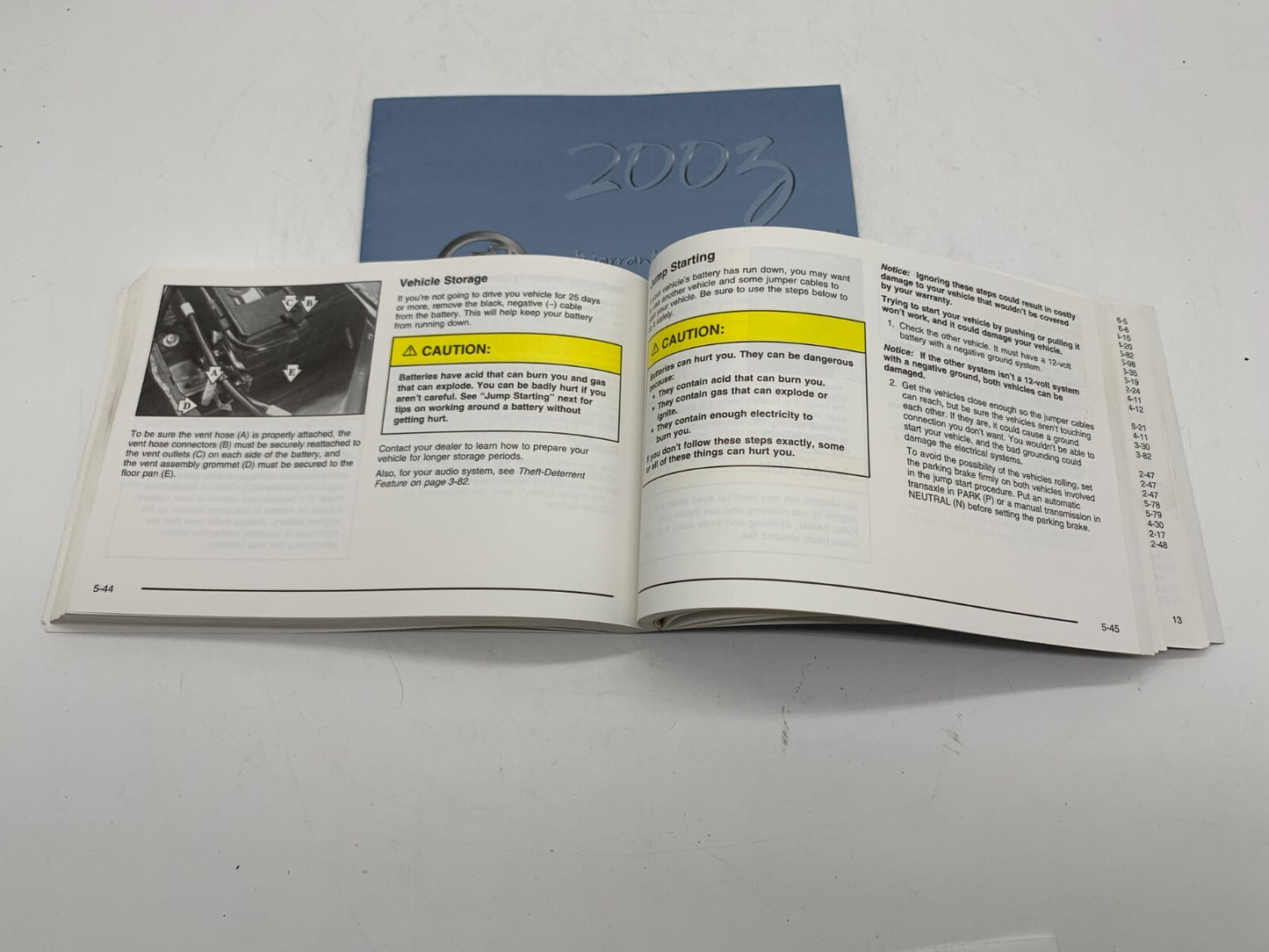 2003 Buick LeSabre Owners Manual OEM B01B24012