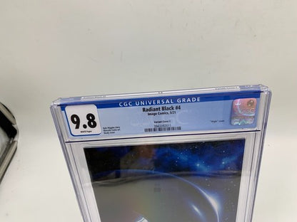 Radiant Black #4 CGC 9.8 Doaly 1:25 Virgin Variant New Radiant Black Red