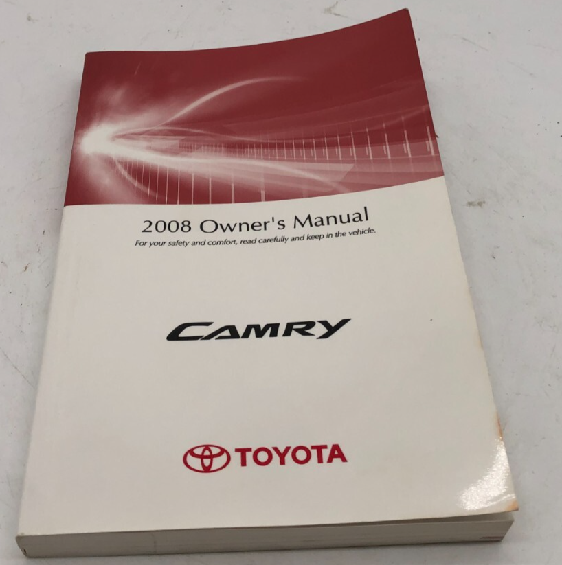 2008 Toyota Camry Owners Manual OEM A03B26006