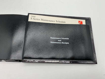 2000 Saturn S Series Owners Manual OEM C02B20019