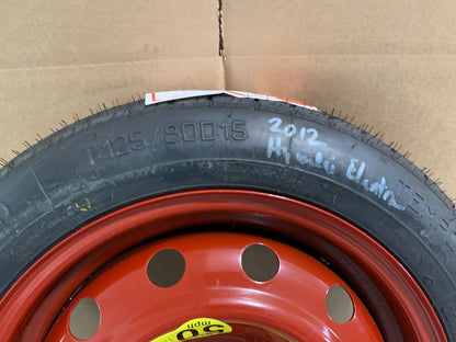 2010-2020 Hyundai Elantra 15" Spare Tire Compact Donut T125 80D15 OEM