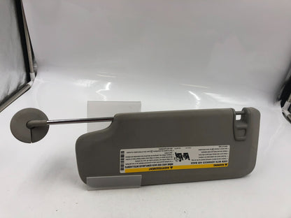 2004-2012 Chevrolet Malibu Passenger Sun Visor Gray OEM D02B33083